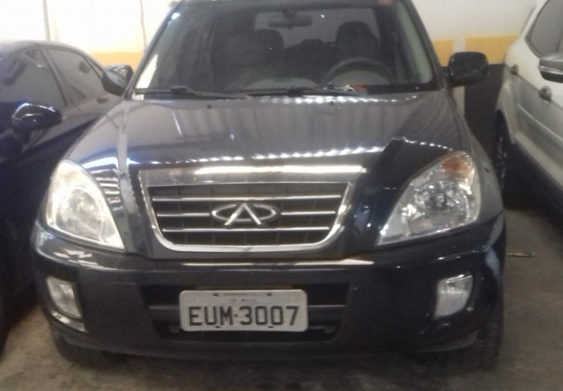  Veículo PLACA EUM 3007, RENAVAM 284.737.038. CNPJ doproprietário: 20.718.349/0001-70. DESCRIÇÃO: uma CAMIONETAimportada, marca/modelo Chery/Tiggo 2.0, na cor preta, a gasolina,ano de fabricação/modelo 2010/2011, em bom estado deconservação e funcionando (laudo de 12/04/2018).OBSERVAÇÕES: 1) Ve